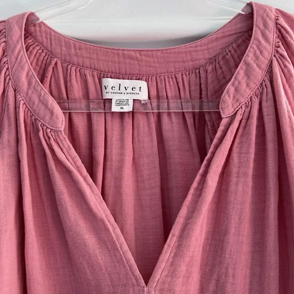 Velvet Nica Cotton Dress Flowy great for coverup or dinner - Picture 3 of 5